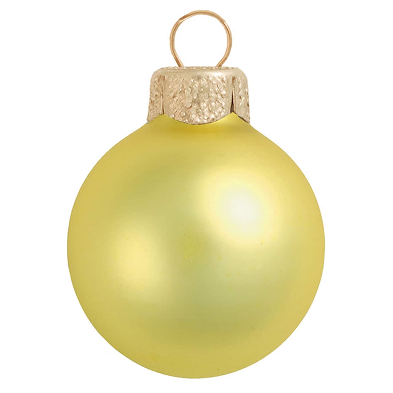 Whitehurst 8ct. 3.25" Matte Glass Ball Ornaments
